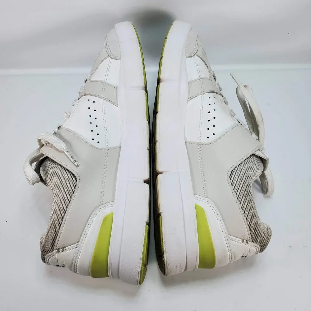 On THE ROGER Clubhouse CloudTec Womens 9 Tennis Sneakers White‎ Yellow